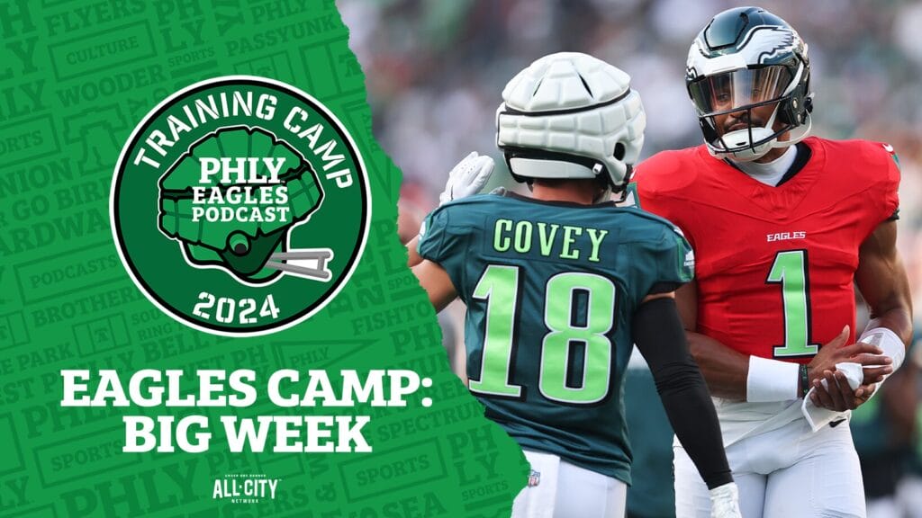 PHLY Eagles Podcast: Philadelphia Eagles training camp: Jalen Hurts stays hot, connects with Johnny Wilson on TD
