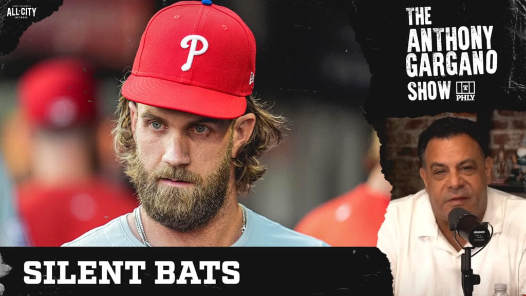 The Anthony Gargano Show | Bryce Harper, Trea Turner & Kyle Schwarber Go 0-12 Batting In Phillies Loss To The Braves
