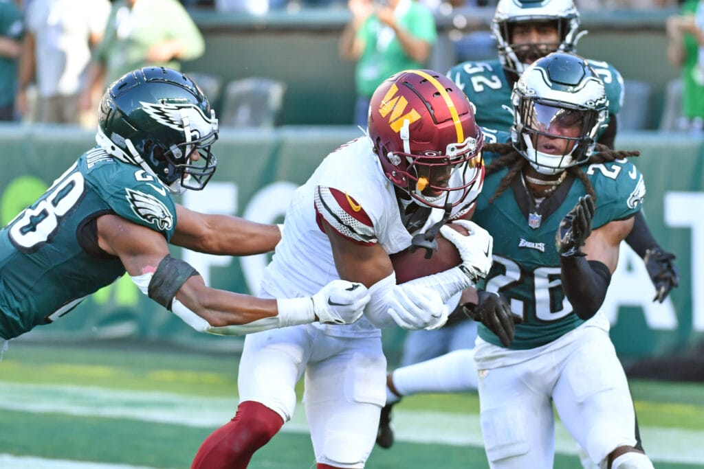 Bowen: Genie Howie Roseman grants Eagles fans their ‘three’ wishes, in Jahan Dotson