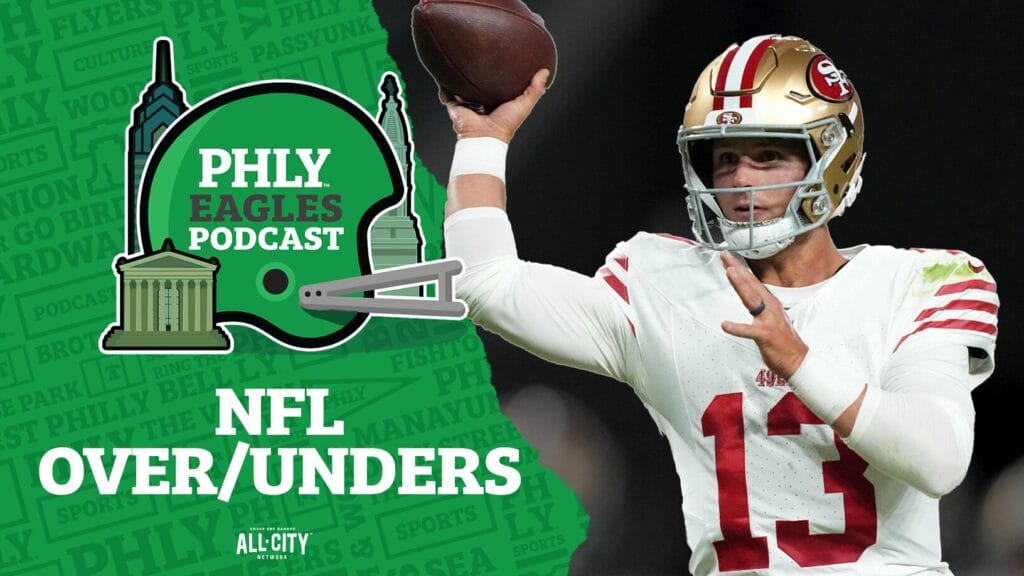 PHLY Eagles Podcast: Spread Your Wins And Fly: Drafting NFL Over/Unders with Fran Duffy
