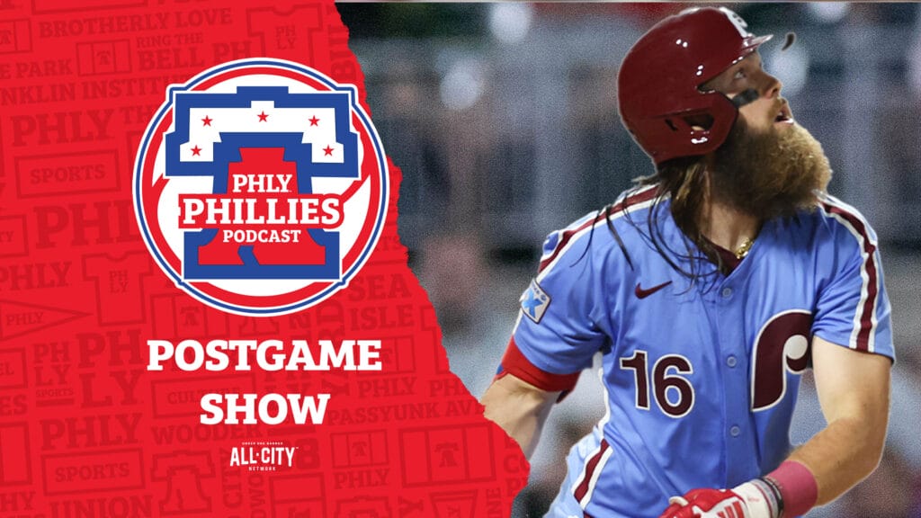 PHLY Phillies Podcast: Nick Castellanos, Brandon Marsh deliver crucial homeruns in Phillies 5-4 comeback win over Braves