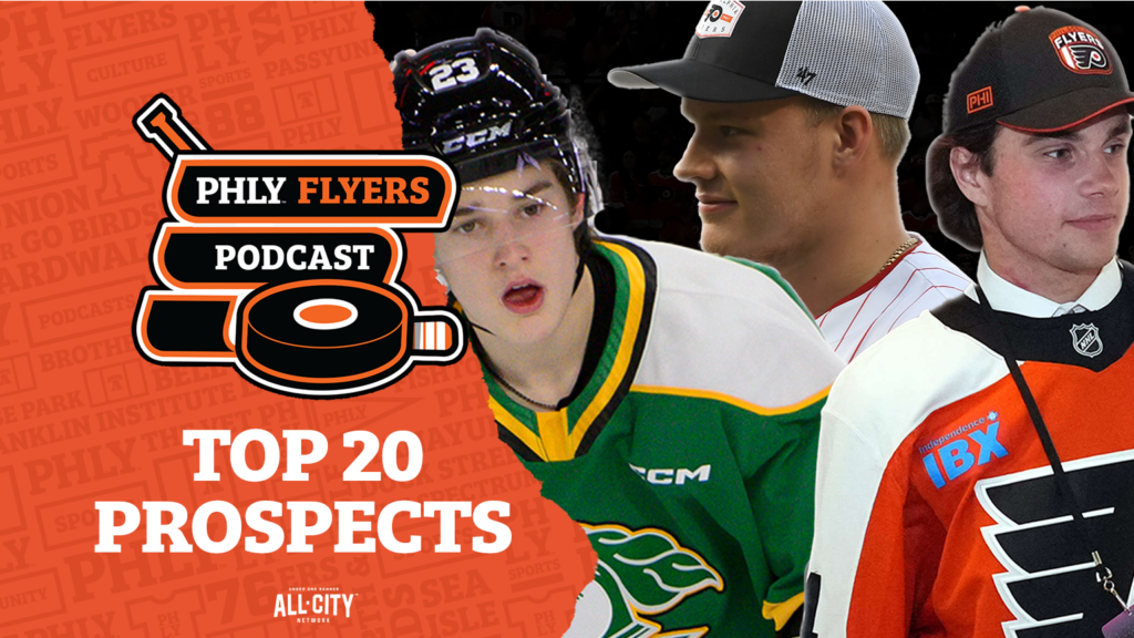 PHLY Flyers Podcast: Flyers Top 20 Prospects – Expectations for Matvei Michkov, and when will Luchanko, Barkey be NHL ready?