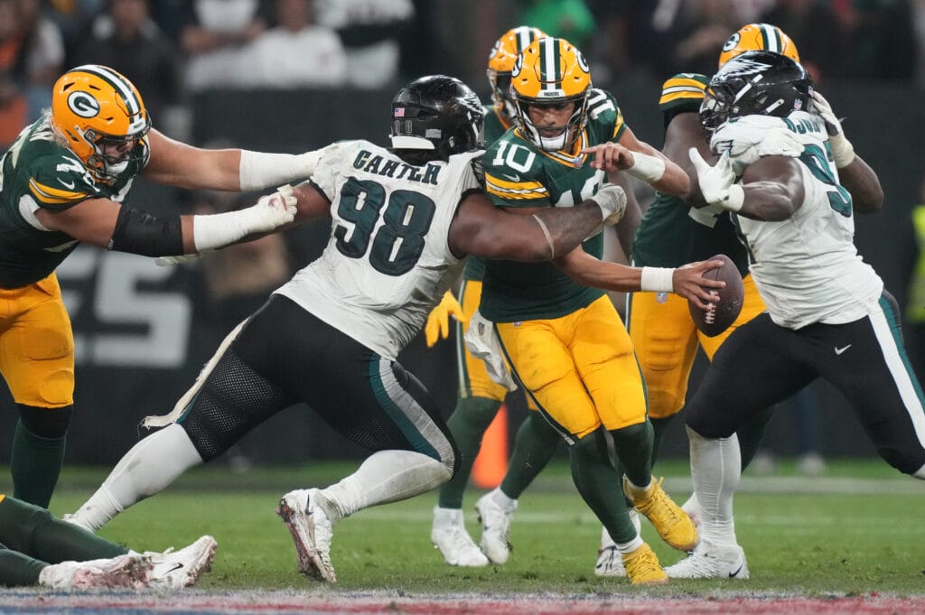 Fran’s film review: Encouraging start for Eagles defense, especially Quinyon Mitchell