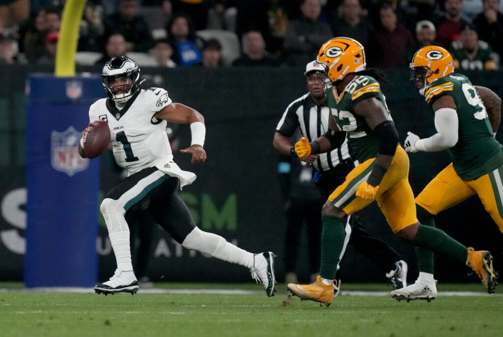 Fran’s film review: Kellen Moore’s offense made things easier for Jalen Hurts