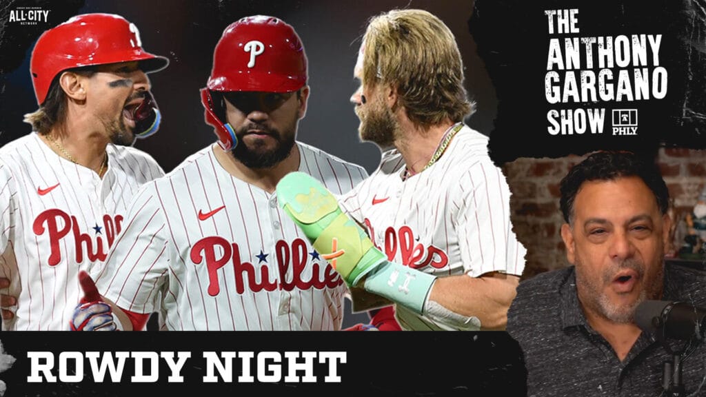 The Anthony Gargano Show | Nick Castellanos Gets Hit | Kyle Schwarber Sets Record | Phillies Benches Clear | Kevin Negandhi