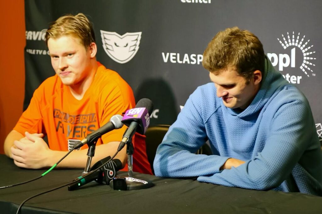 Egor Zamula forges early bond with Matvei Michkov as teammate adapts to new country