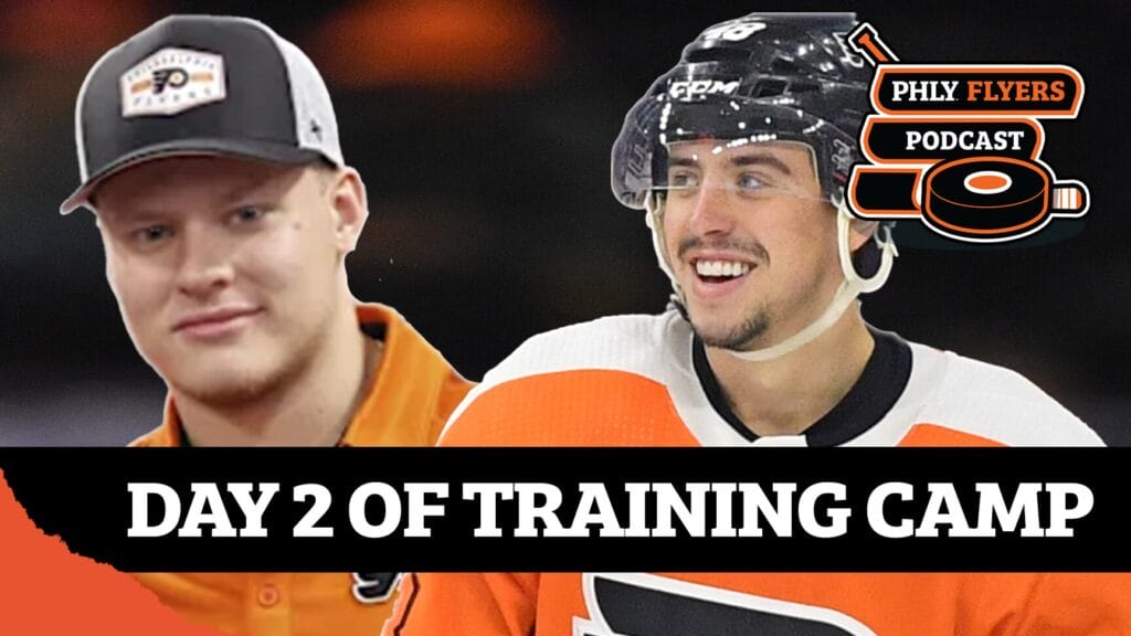 PHLY Flyers Podcast: Matvei Michkov scrimmages with Morgan Frost at day 2 of Flyers training camp