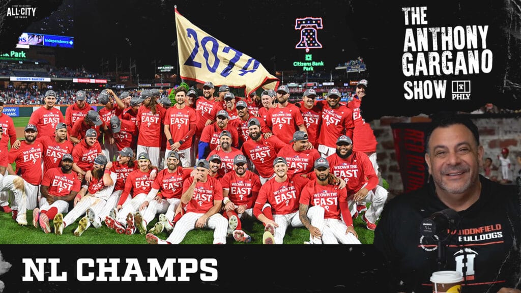 The Anthony Gargano Show | NL Champs! | Aaron Nola Delivers The Division | Schwarber & Realmuto Go Yard | Zach Berman’s Book