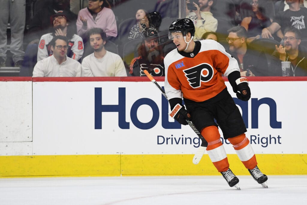 Michkov continues to make his mark in preseason as Flyers take down Bruins