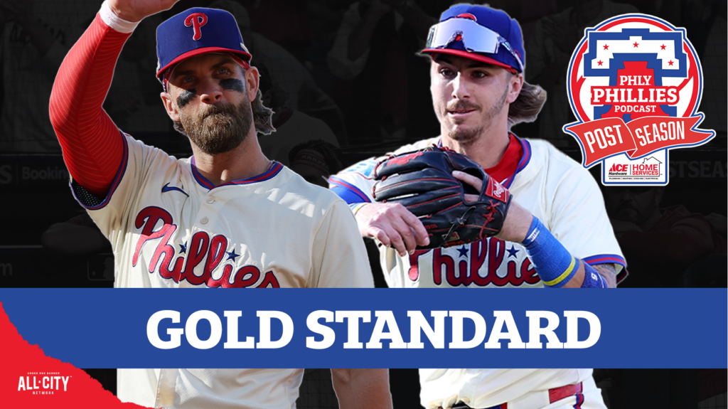 PHLY Phillies Podcast: Bryce Harper, Bryson Stott, four total Phillies named Gold Glove Finalists | MLB Playoffs