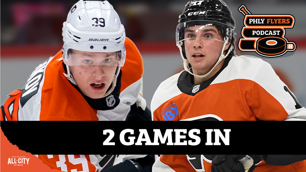 PHLY Flyers Podcast: Breaking down Flyers first 2 games: evaluating Michkov, Luchanko and the goaltenders