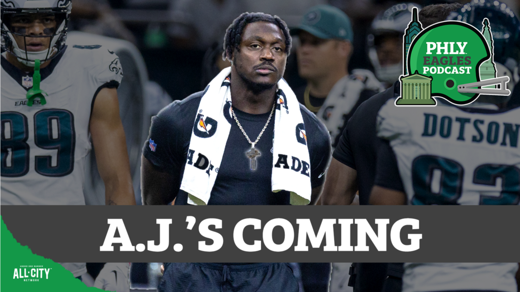 PHLY Eagles Podcast: A.J. Brown, Jalen Hurts and the Philadelphia Eagles most likely to improve the rest of the season
