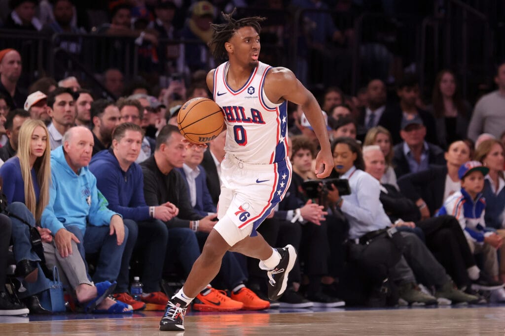 Tyrese Maxey’s passing, Jared McCain’s toughness highlights from Day 2 of Sixers’ training camp