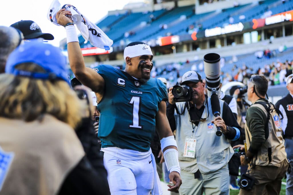 Eagles 37, Bengals 17: Inside the locker room after Jalen Hurts outshines Joe Burrow and the defense proves it’s not September