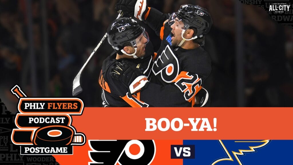 PHLY Flyers Postgame: Garnet Hathaway scores, Bobby Brink spooks Blues with late game-winning goal