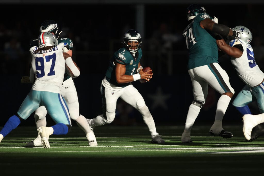 Eagles 34, Cowboys 6: Instant observations from defense’s dominant performance, Jalen Hurts’ 4-TD effort