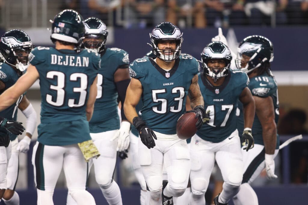 The Eagles finally won in Dallas, but they’re not taking time to enjoy it with Washington looming