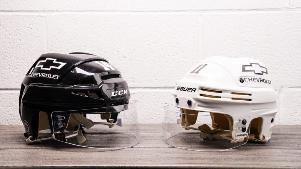 Flyers announce Chevrolet will advertise on team’s home and road helmets starting Wednesday