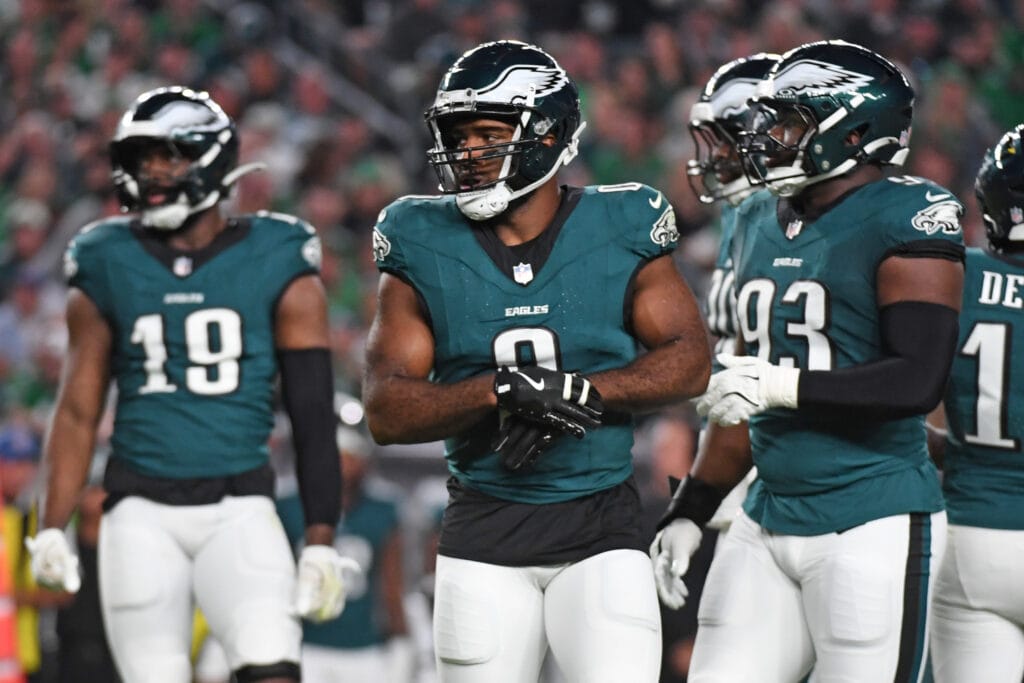 Eagles updates: Bryce Huff’s surgery and potential replacements, Jalen Hurts’ injury maintenance, why Darius Slay was the focus of team meeting