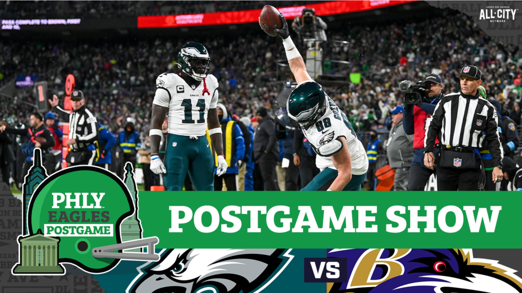 PHLY Eagles Podcast: Philadelphia Eagles-Baltimore Ravens Postgame Show: Birds move to 10-2 behind Vic Fangio’s D | PHLY