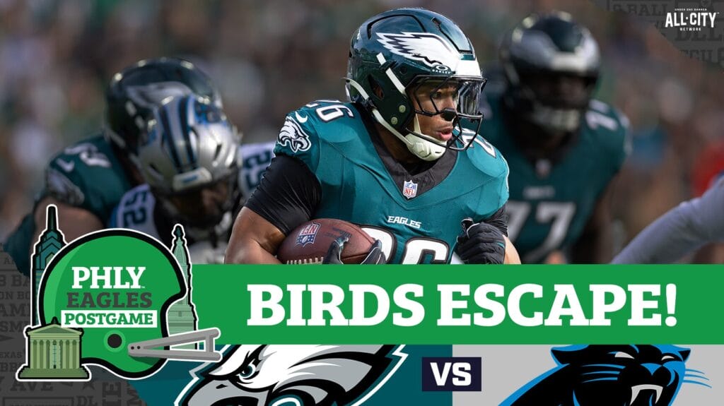 PHLY Eagles Podcast: Philadelphia Eagles Postgame: Birds ESCAPE as Saquon Barkley sets franchise rushing record