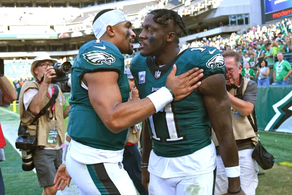 The Jalen Hurts-A.J. Brown relationship, why Brown said ‘passing’ must improve, Hurts’ role in improvement and the Eagles’ response
