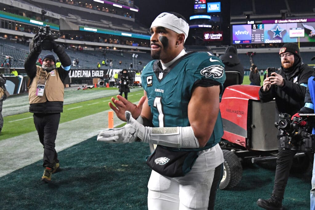 Fran’s film review: Empty sets help Jalen Hurts and the Eagles passing game break out while Nolan Smith dominates on defense
