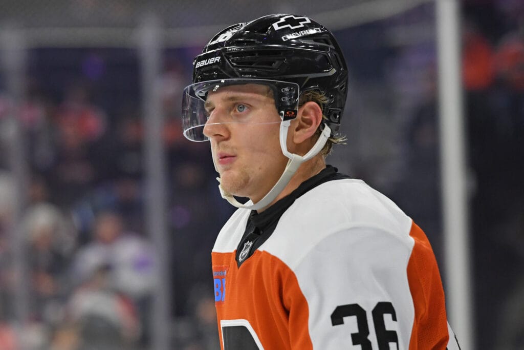 Emil Andrae demoted by Flyers, sent to Lehigh Valley prior to roster freeze