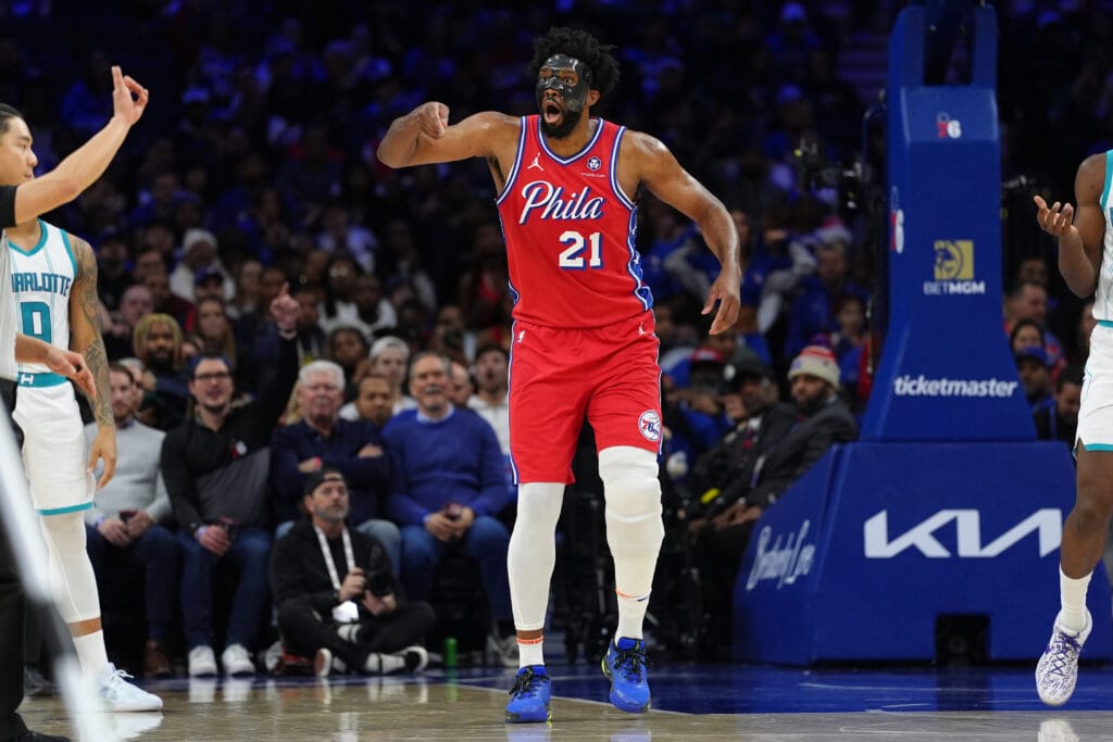 Joel Embiid dominates as Sixers down Hornets in 108-98 win