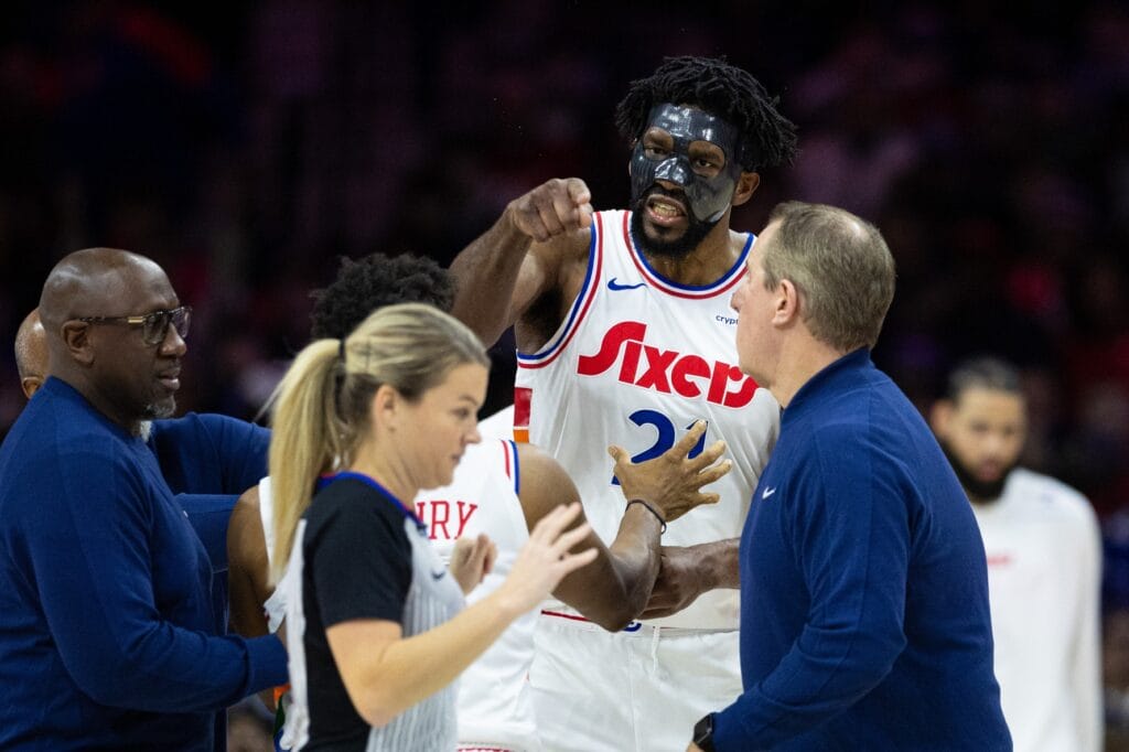 Sixers overcome Joel Embiid ejection to earn win over Spurs