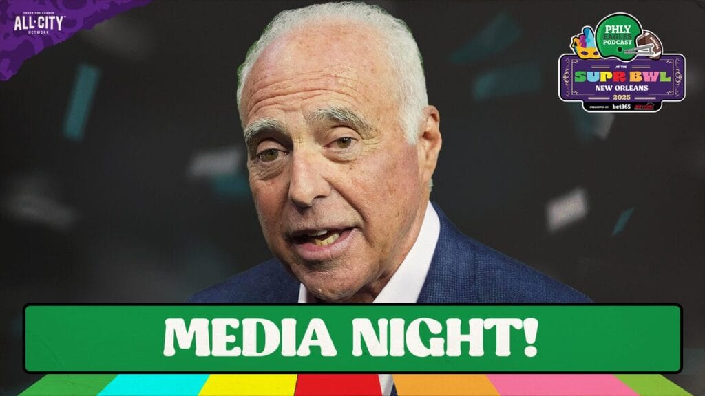 PHLY Eagles Podcast: Philadelphia Eagles Super Bowl media night: Jeffrey Lurie SPILLS THE BEANS
