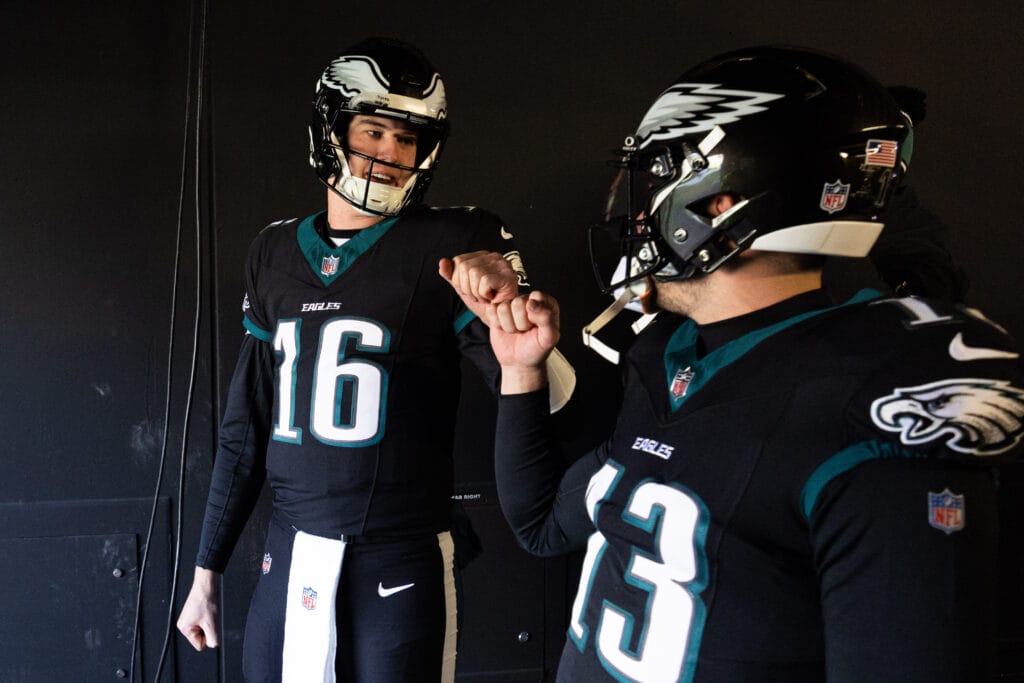 Eagles pre-game notes: Tanner McKee to start, Dallas Goedert active vs. Giants