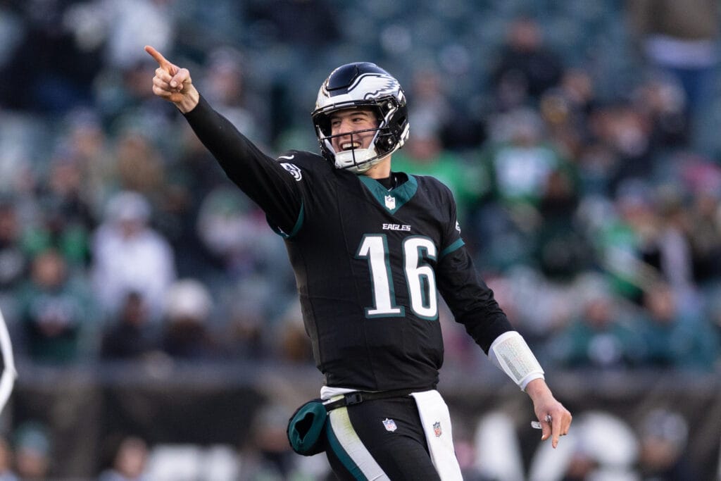 The secret is out on the QB nicknamed ‘Mormon Missile’: What Tanner McKee’s game means for the Eagles’ present and future