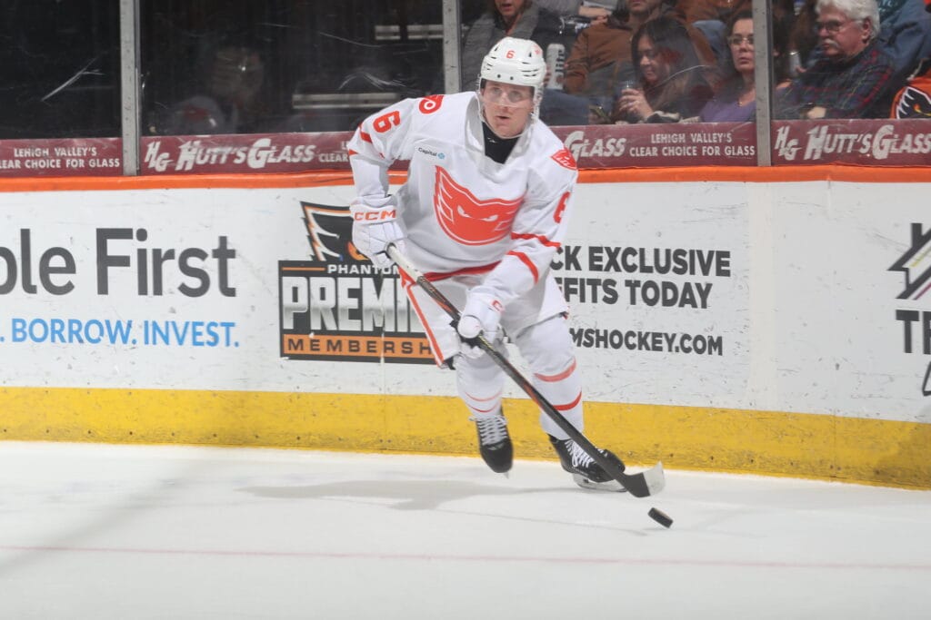 Phantoms report: Zayde Wisdom stepping up, Emil Andrae settling in