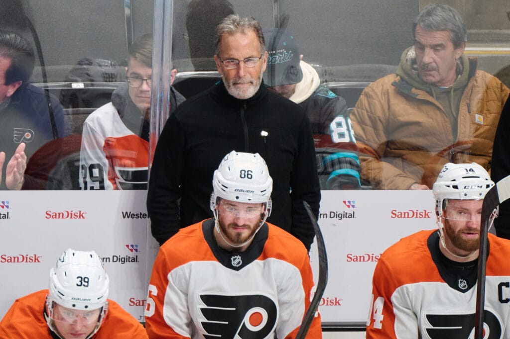Joel Farabee sits as healthy scratch, but Tortorella “not going to give up on him”