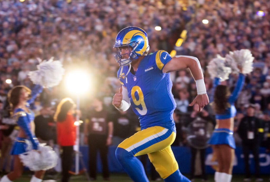 25 things to know about the Rams: Matthew Stafford’s cold-weather playoff record, the linebacker who was almost a veterinarian, and (gulp) a pick