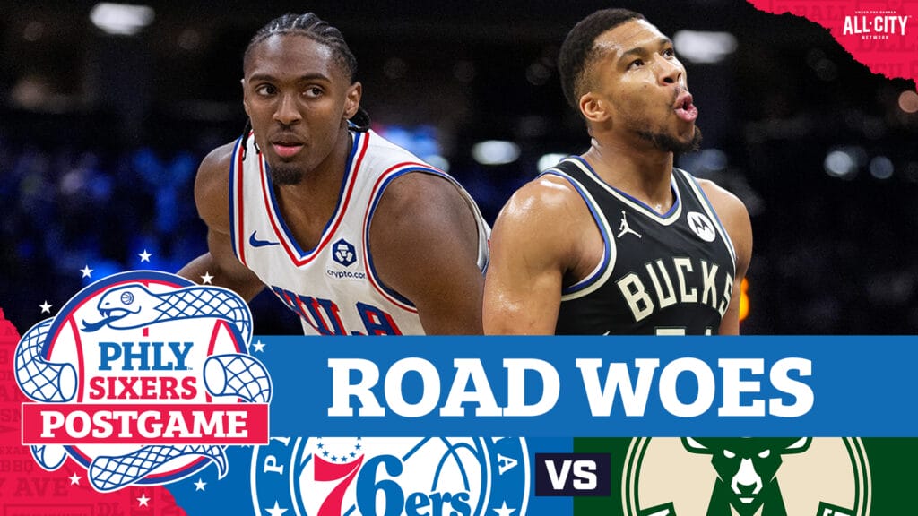 PHLY Sixers Podcast: Postgame: Tyrese Maxey’s 37 not enough as Sixers fall short vs Giannis, Bucks