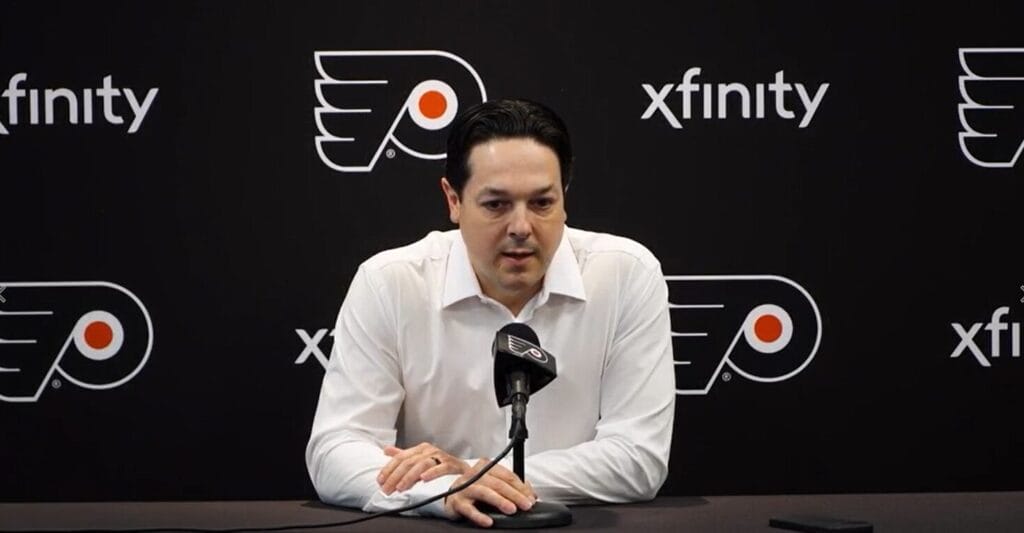 Flyers GM Daniel Briere