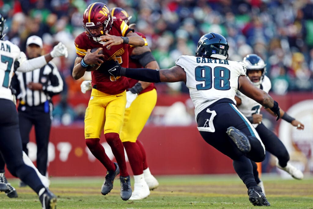 Commanders preview: How Jayden Daniels, Terry McLaurin match up against Jalen Carter, Eagles defense