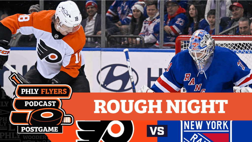 PHLY Flyers Postgame: Igor Shesterkin, Rangers end Philly’s point streak in Metropolitan matchup