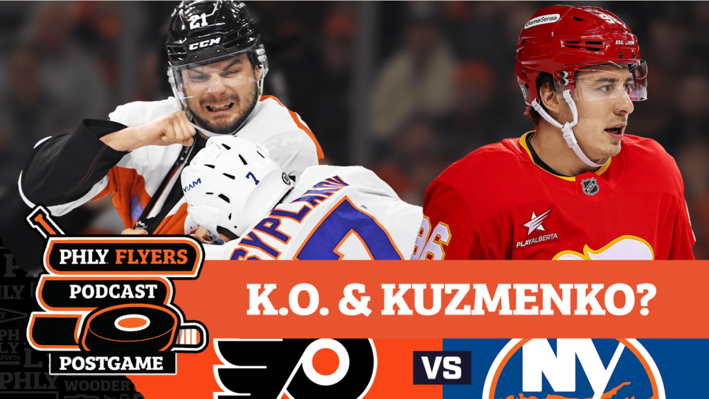 PHLY Flyers Podcast: Islanders beat Flyers with Matvei Michkov benched; has Morgan Frost been traded for Andrei Kuzmenko?