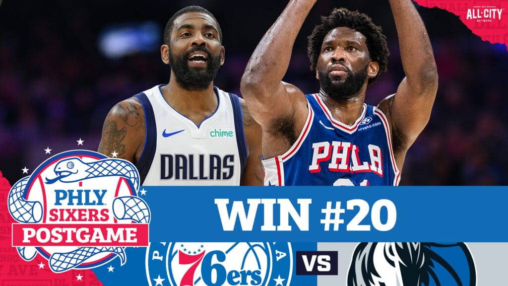 PHLY Sixers Podcast: Postgame: Joel Embiid, Tyrese Maxey team up to snap 76ers’ losing streak for win #20