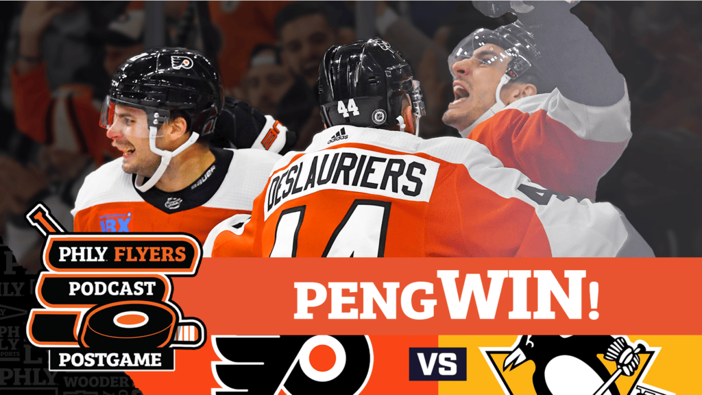 PHLY Flyers Podcast: Trade candidate Scott Laughton & Sam Ersson power Flyers to win over Penguins before 4 Nations break