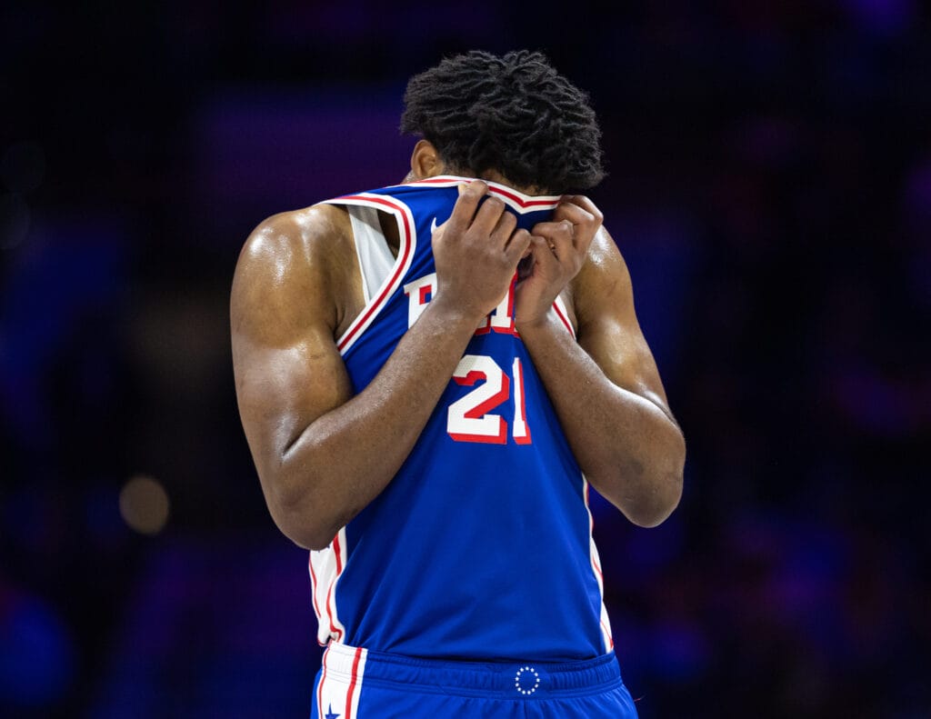 The Sixers’ defense stinks and, for the first time in his career, Joel Embiid can’t fix it