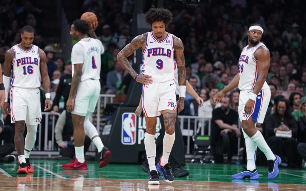 Sixers lose to Celtics in battle of hospital rosters