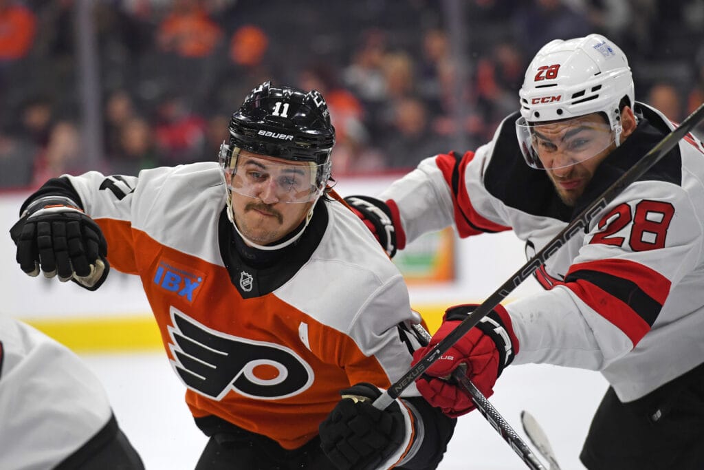 10 observations: Flyers’ hellish homestand continues against Devils, losing streak extends to four