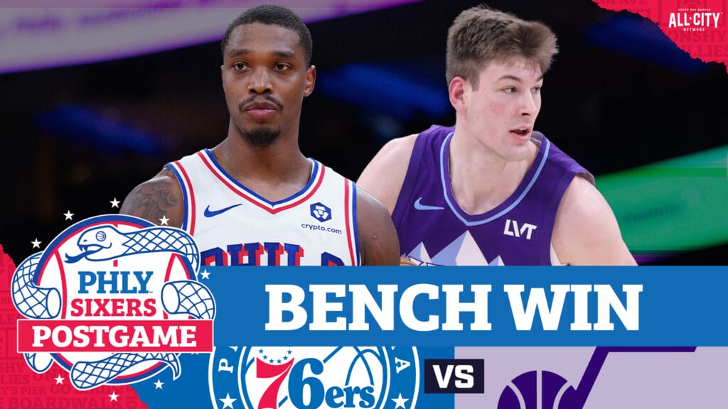 PHLY Sixers Podcast: Postgame: Lonnie Walker, Sixers’ reserves down depleted Jazz to snap 3-game skid