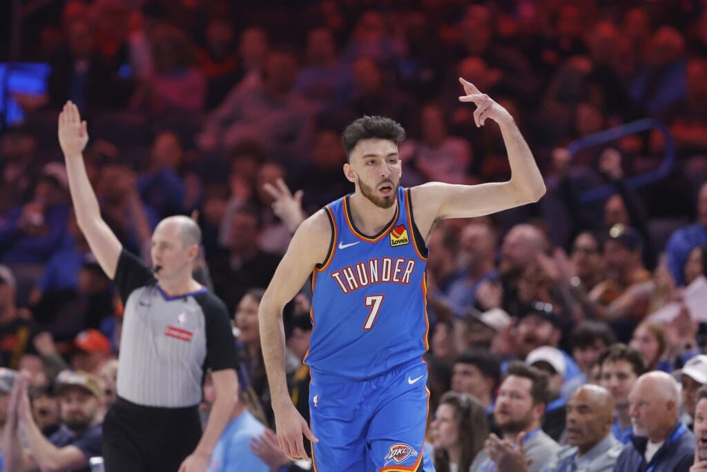 Sixers get thrown into dumpster by Thunder backups