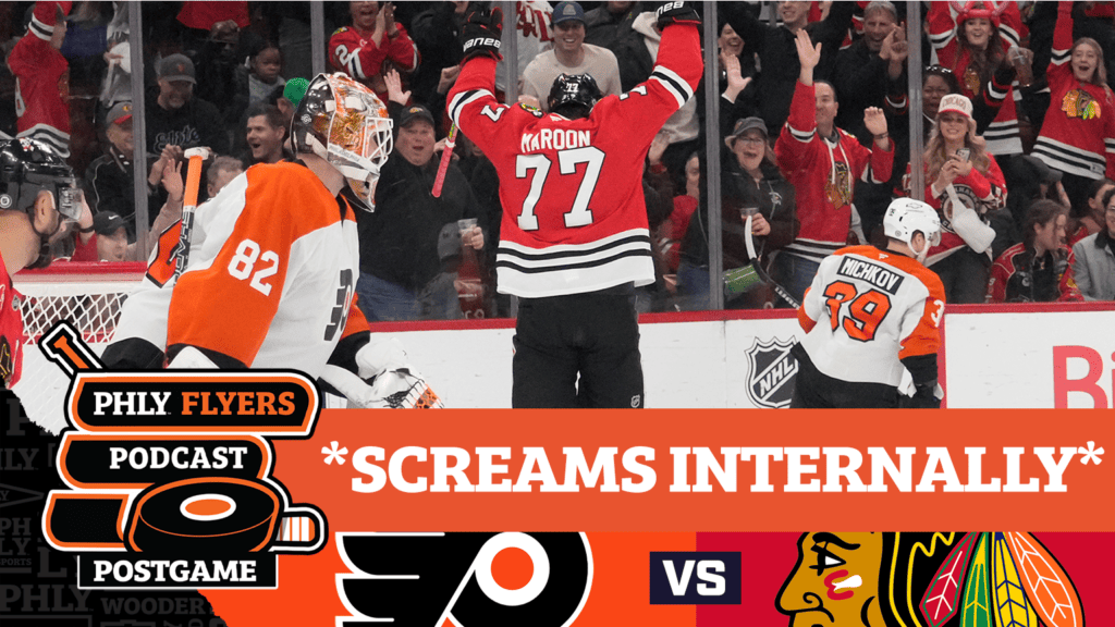 Pat Maroon & eliminated Blackhawks help Flyers tanking efforts | PHLY Flyers Postgame