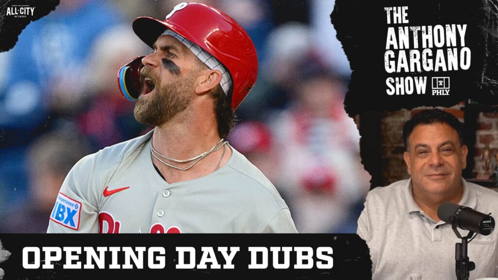 The Anthony Gargano Show | Phillies WIN The Opener! | Harper & Schwarber Go Yard | Did Shadows Contribute to 12 Strikeouts?